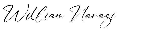 ウィリアム・ナラシ字体(William Narasi字体)
