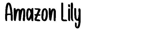 亞馬遜百合字體(Amazon Lily字体)