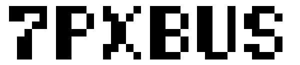 7pxbus font(7pxbus字体)