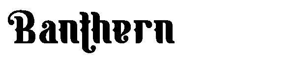 Banthern 字 体(Banthern字体)