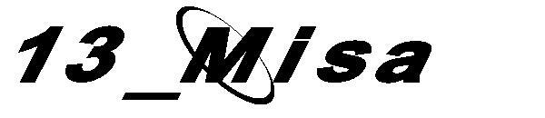 13_Misa yazı tipi(13_Misa字体)