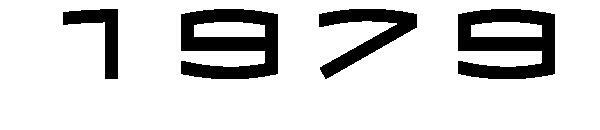шрифт 1979 года(1979字体)