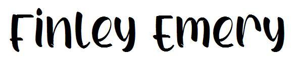 Finley Emery ha recitato(Finley Emery字体)