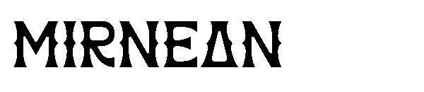 Мирнеан 字 体