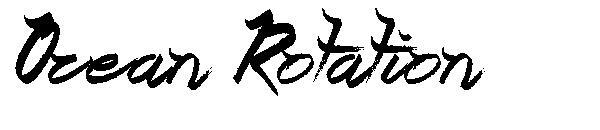 Rotation de l'océan字体(Ocean Rotation字体)