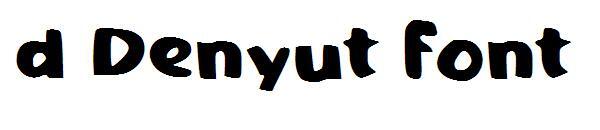 d Denyut字体