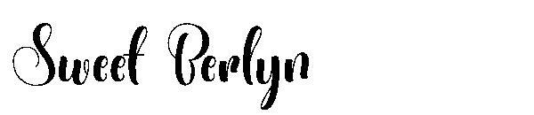 Dulcea Berlyn字体(Sweet Berlyn字体)