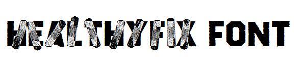 HEALTHYFIX cihazı(HEALTHYFIX字体)