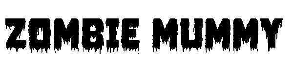 Zombi Momia 字体(Zombie Mummy字体)