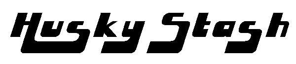 Husky Stash 字体(Husky Stash字体)
