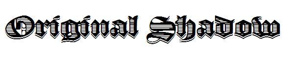 Original Shadow 字体(Original Shadow字体)