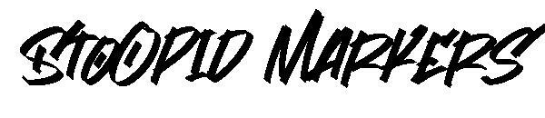 Stoopid Markers字體(Stoopid Markers字体)