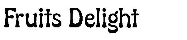 ฟรุตส์ ดีไลท์字体(Fruits Delight字体)