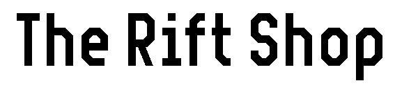 The Rift Shop글자체(The Rift Shop字体)