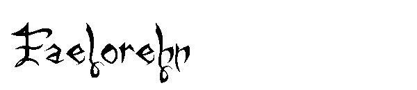 Faelorehn字體(Faelorehn字体)