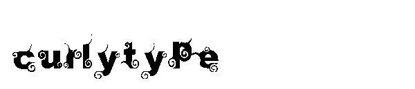 kıvırcık yazı tipi(curlytype字体下载)