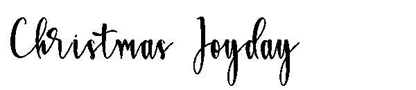 Рождественские радости 字体(Christmas Joyday字体)