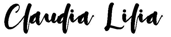 คลอเดีย ลิเลีย字体(Claudia Lilia字体)
