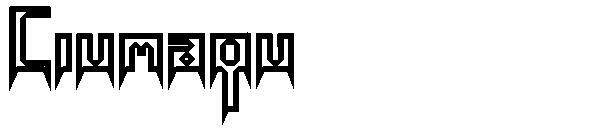 ซิวมากู字体(Ciumaqu字体)