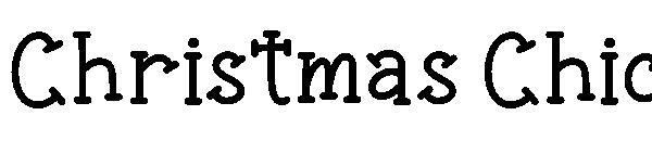 Рождественский шик字体(Christmas Chic字体)