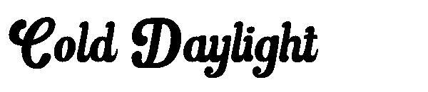 เดย์ไลท์เย็น字体(Cold Daylight字体)