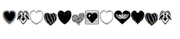 Heartsgalore字体