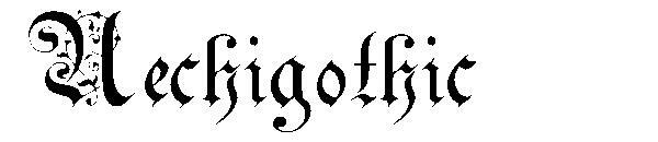 上哥特體(Uechigothic字体)