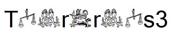 เทียร์ไครส์3字体(Tierkreis3字体)