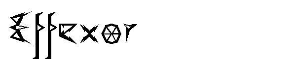 إيفكسور 字体(Effexor字体)