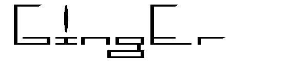 Ghimbir字体(Ginger字体)