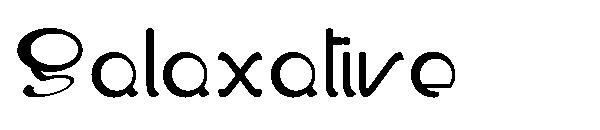 Galaxatif字体(Galaxative字体)