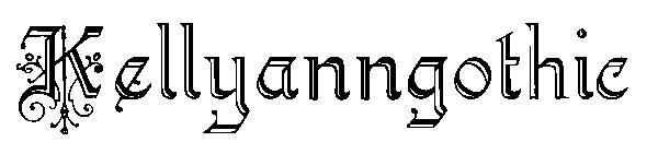 Kellyanngotik字体(Kellyanngothic字体)