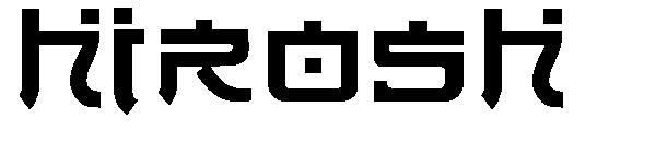 Hirosh字体