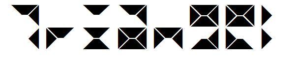 المثلث 字体(Triangel字体)