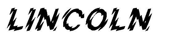 LINCOLN Amerika Birleşik Devletleri(LINCOLN字体下载)