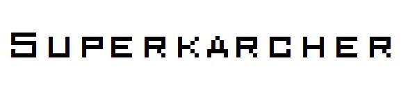 Superkarcher글자체(Superkarcher字体)