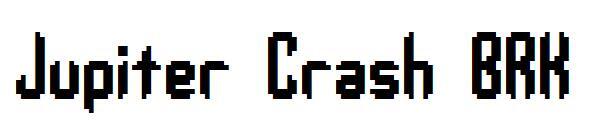 Jupiter Crash BRK 字体(Jupiter Crash BRK字体)