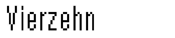 เวียร์เซิน字体(Vierzehn字体)