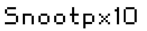 Snootpx10字體(Snootpx10字体)