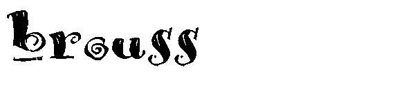 Brouss 字体(Brouss字体)