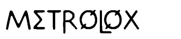ميترولوكس 字体(Metrolox字体)