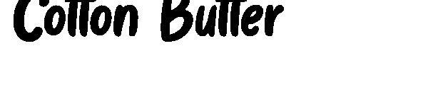 Unt de bumbac字体(Cotton Butter字体)