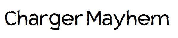 チャージャーメイヘム字体(Charger Mayhem字体)