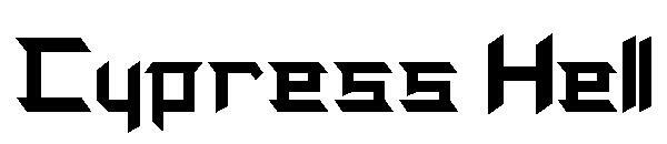 赛普拉斯地狱字体(Cypress Hell字体)