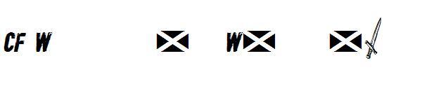 CF Уильям Уоллес字体(CF William Wallace字体)