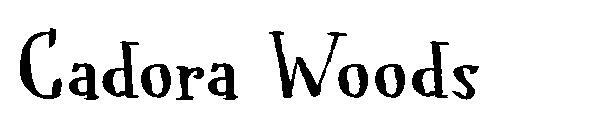 Кадора Вудс 字体(Cadora Woods字体)
