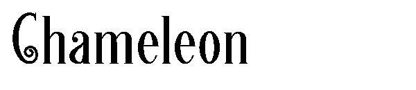 Caméléon字体(Chameleon字体)