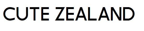 かわいいジーランド字体(Cute Zealand字体)