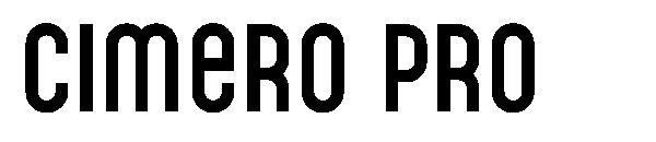 Cimero Pro 字体
