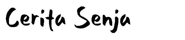 Cerita Senja字體(Cerita Senja字体)